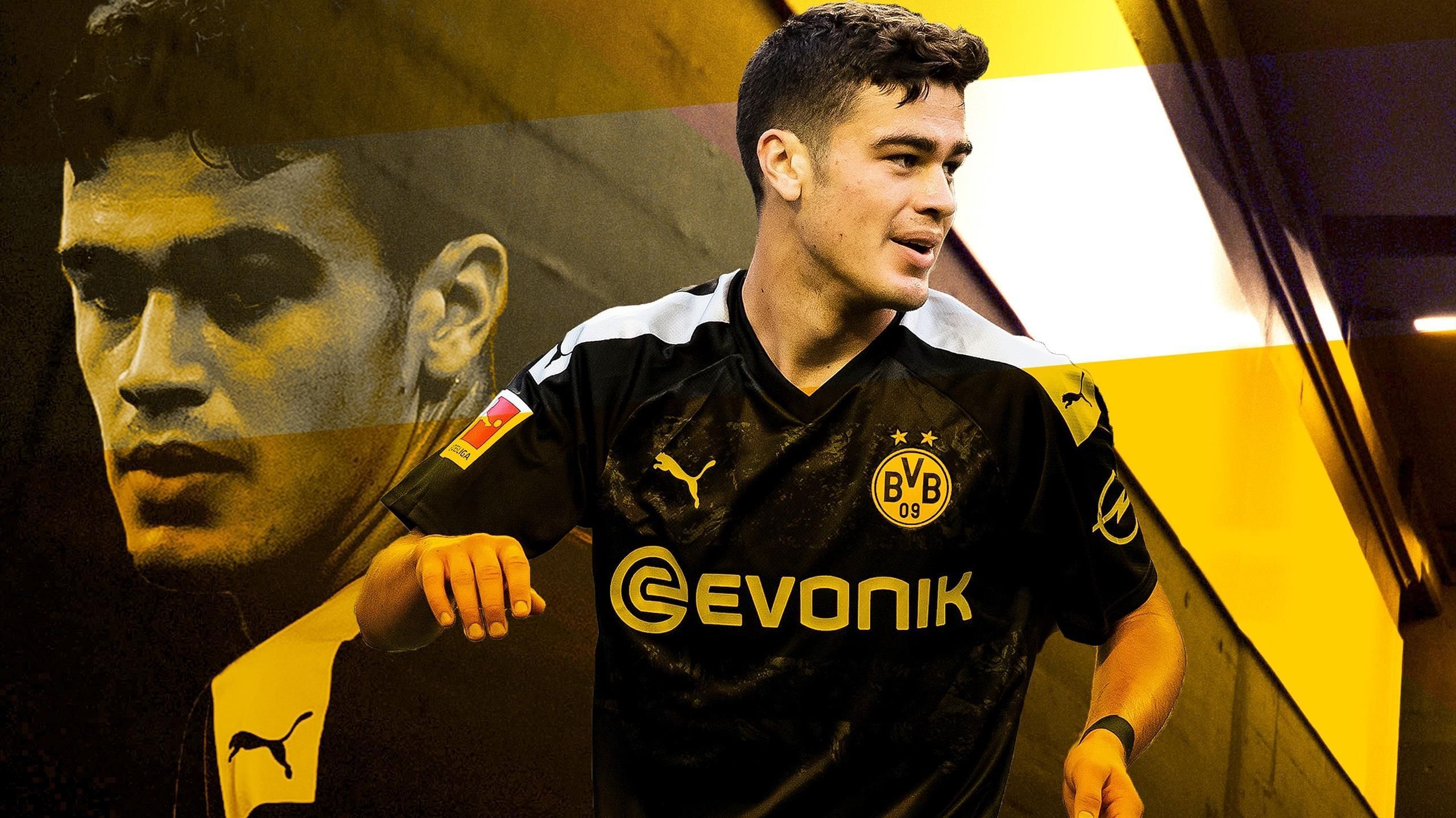 2560x1440 Gio Reyna Wallpaper