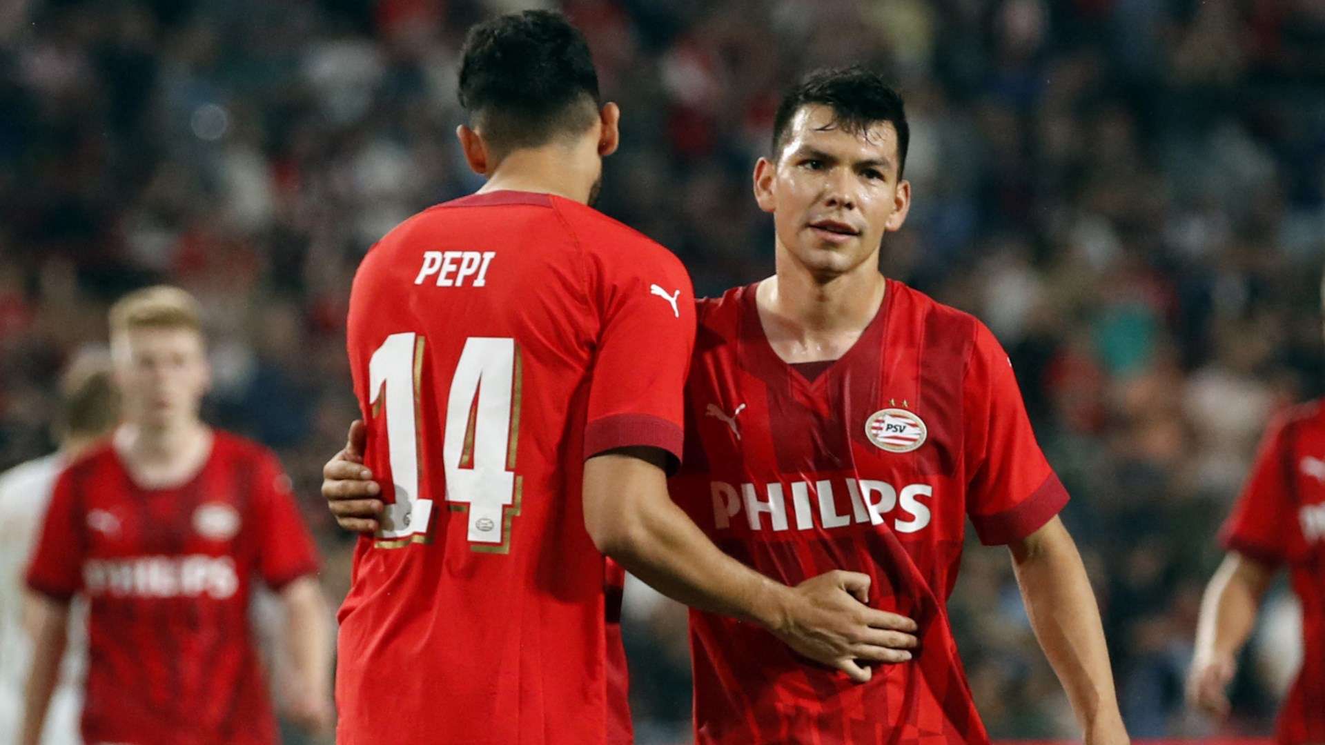 1920x1080 WATCH: An International Rivalry Brewing At PSV?! USMNT Star Ricardo Pepi Wins Penalty Argument With Mexico Striker Hirving Lozano In 4 0 Win