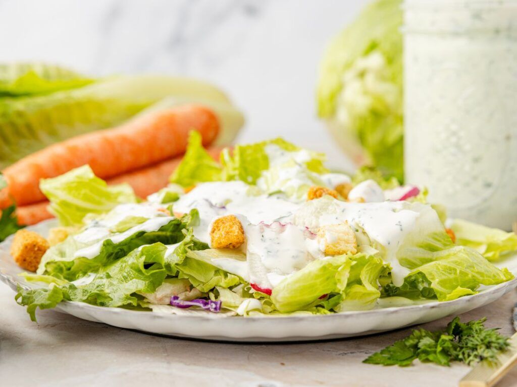 1024x768 The Best Homemade Buttermilk Ranch Dressing Recipe as Family