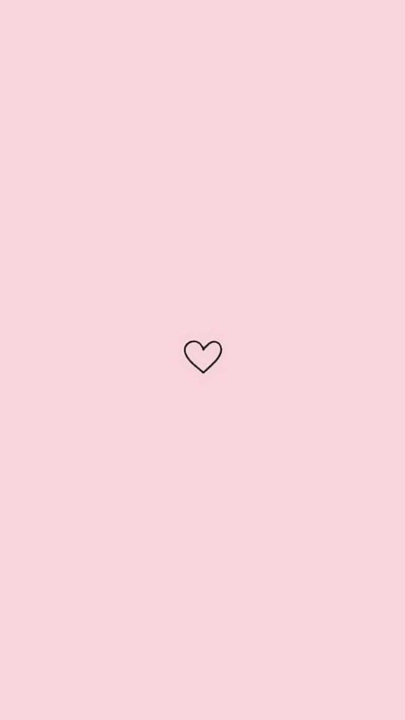 800x1422 Pink Minimalist Pink Minimalist, Girly Minimal, HD phone wallpaper