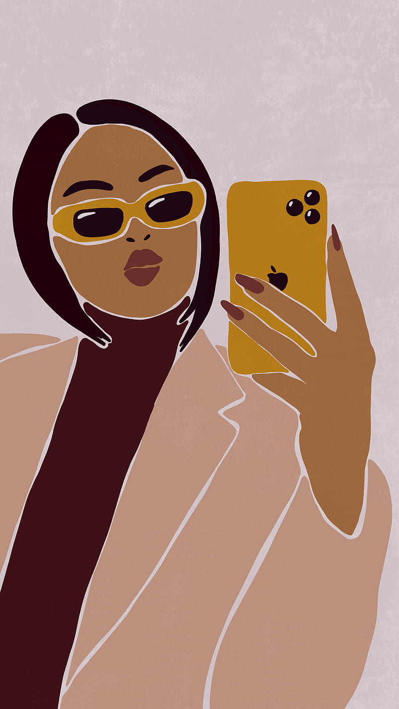 800x1422 Fashion Girl Aesthetic, fashion, girl, girly, influencer, lips, makeup, minimal, HD phone wallpaper