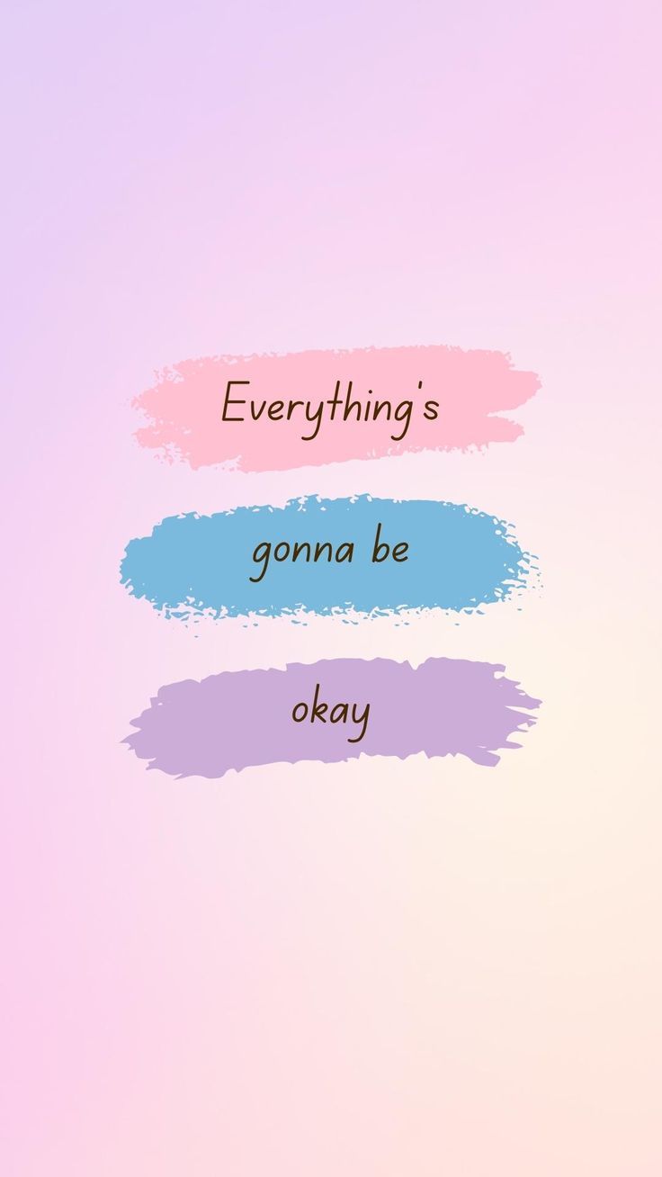 736x1308 Colorful Minimalist Quote Phone Wallpaper