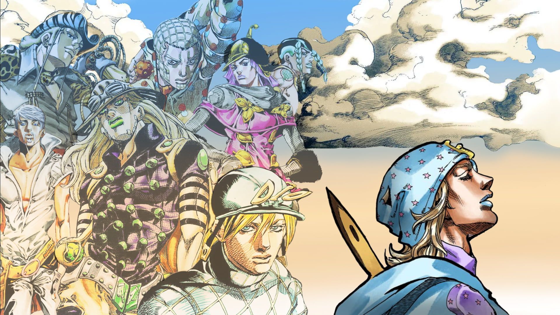 1920x1080 JJBA Part 7 Wallpaper
