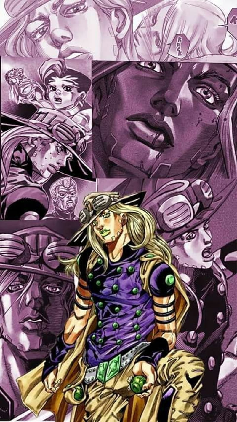 800x1422 Gyro Zepelli, jojo, steelballrun, anime, HD phone wallpaper