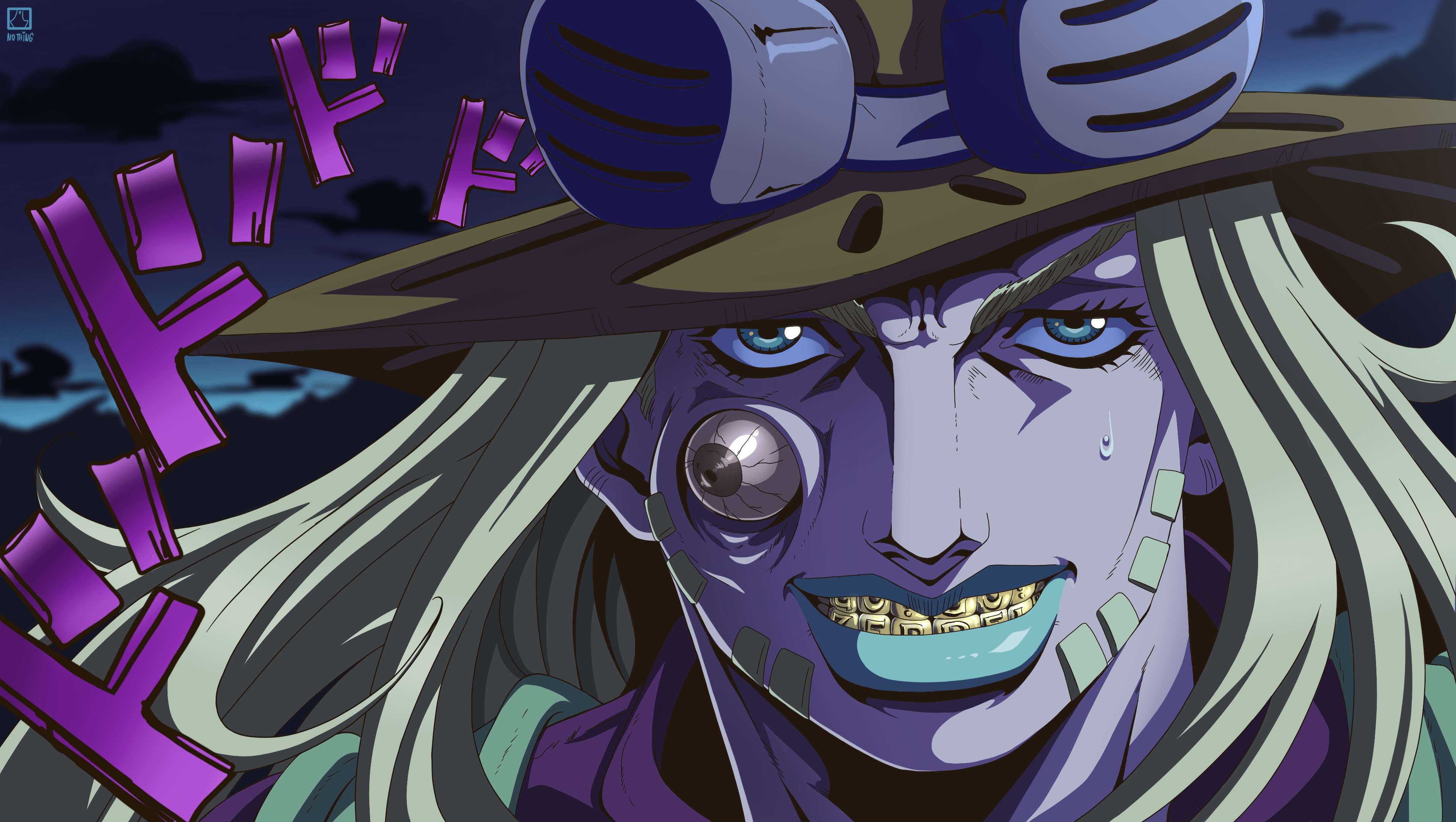 3840x2168 Gyro Zeppeli by me (new_epic_artist)