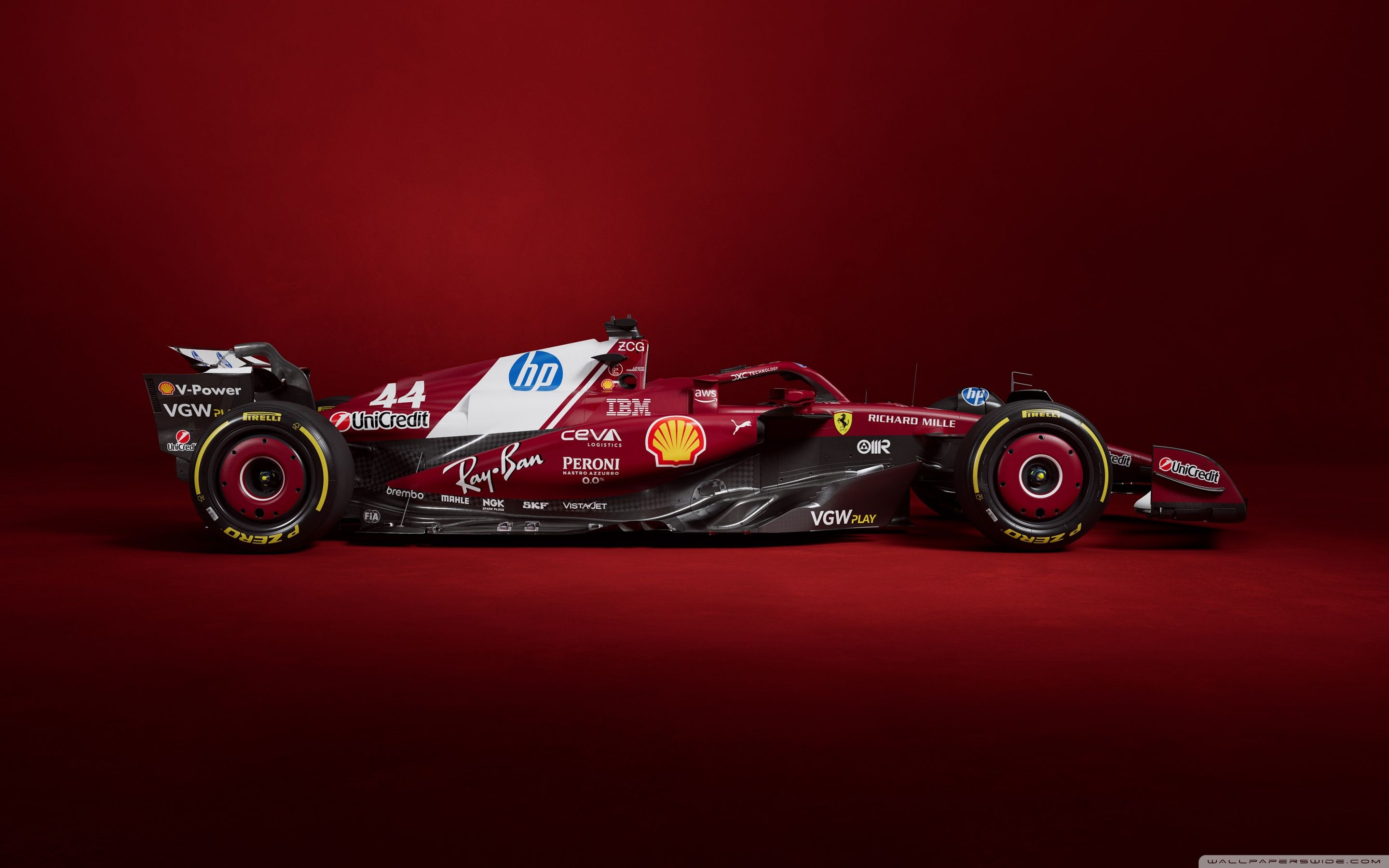 2880x1800 Ferrari F1 2025 4K UHD Wallpaper for UltraHD Desktop and TV : Widescreen and UltraWide Display : Dual Monitor
