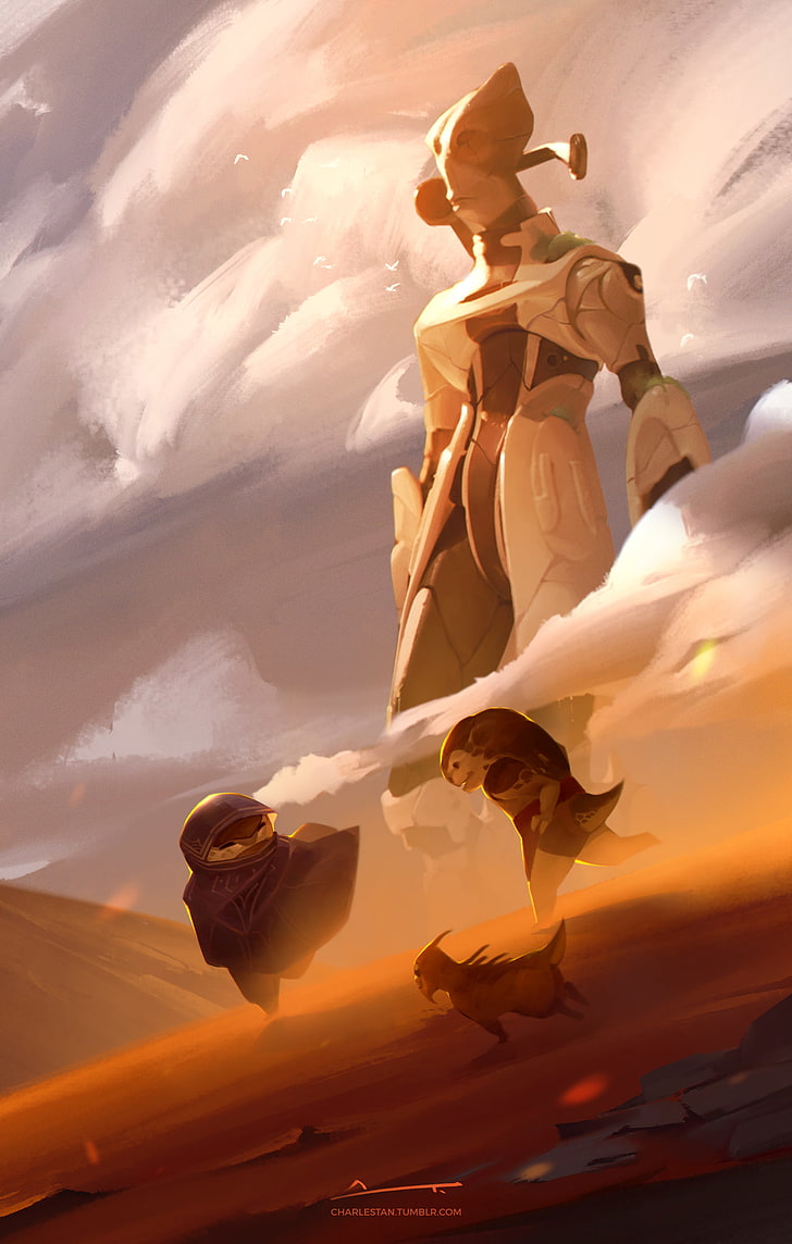 728x1144 HD wallpaper: portrait display, artwork, fan art, Mass Effect, Mordin Solus