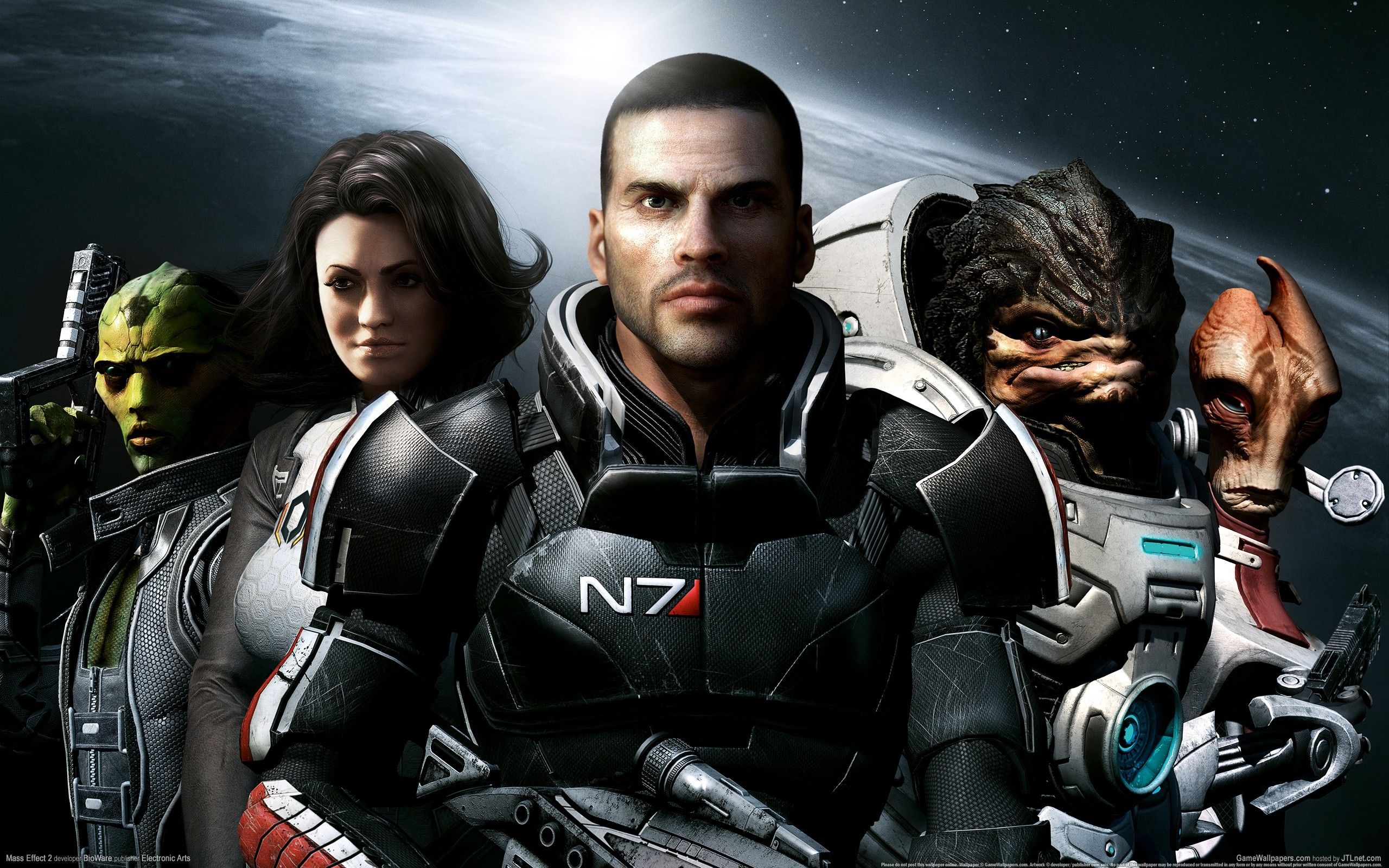 2560x1600 Mass Effect, Mass Effect Video Games, Commander Shepard, Miranda Lawson, Mordin Solus Wallpaper HD / Desktop and Mobile Background