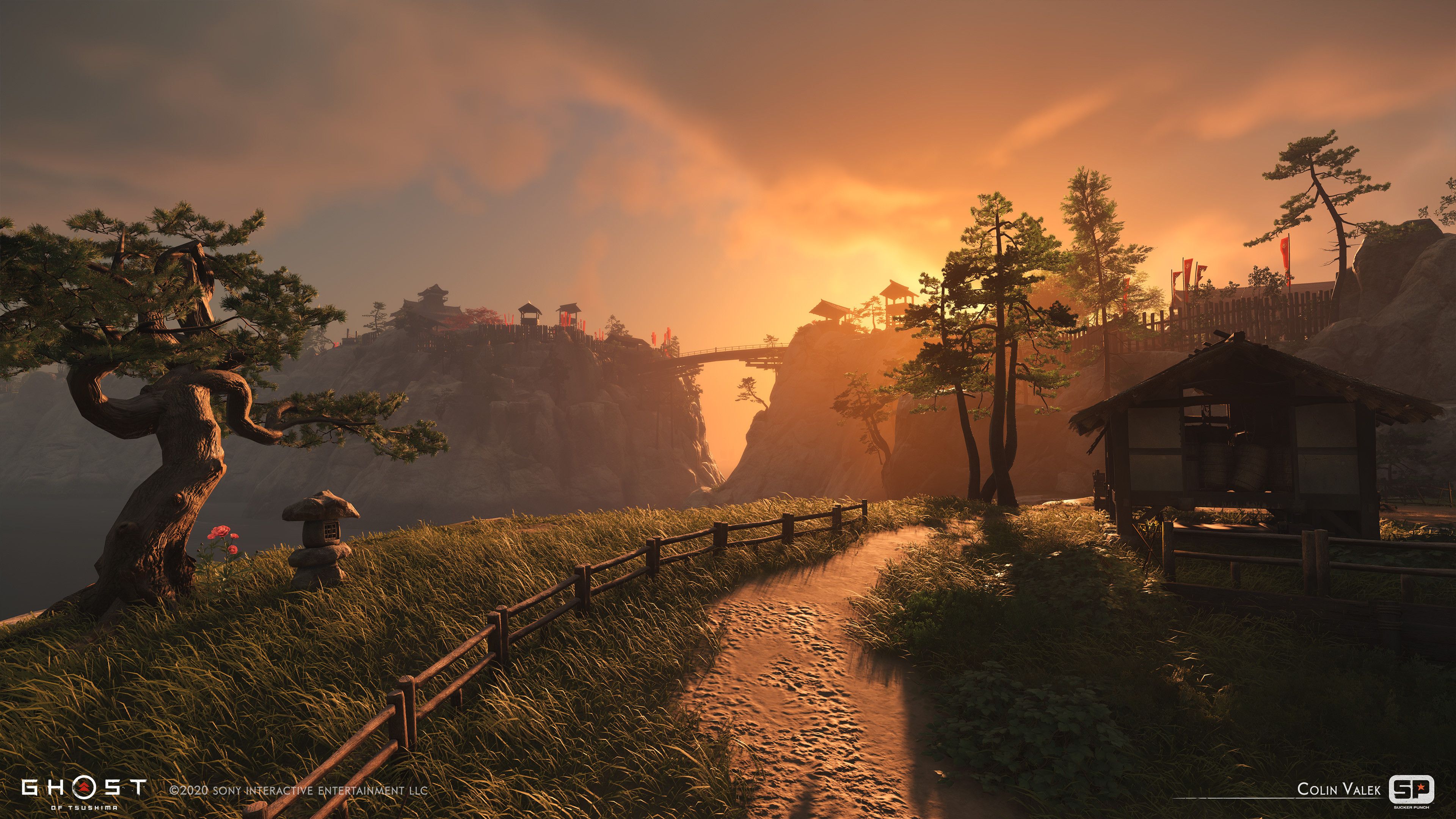 3840x2160 Location Work of Tsushima
