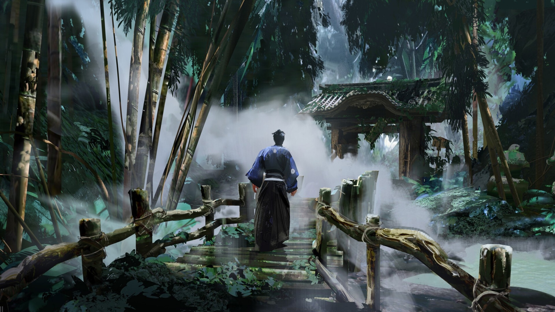 1920x1080 Ghost of Tsushima Jin Sakai Digital Art Wallpaper, HD Games 4K Wallpaper, Image and Background