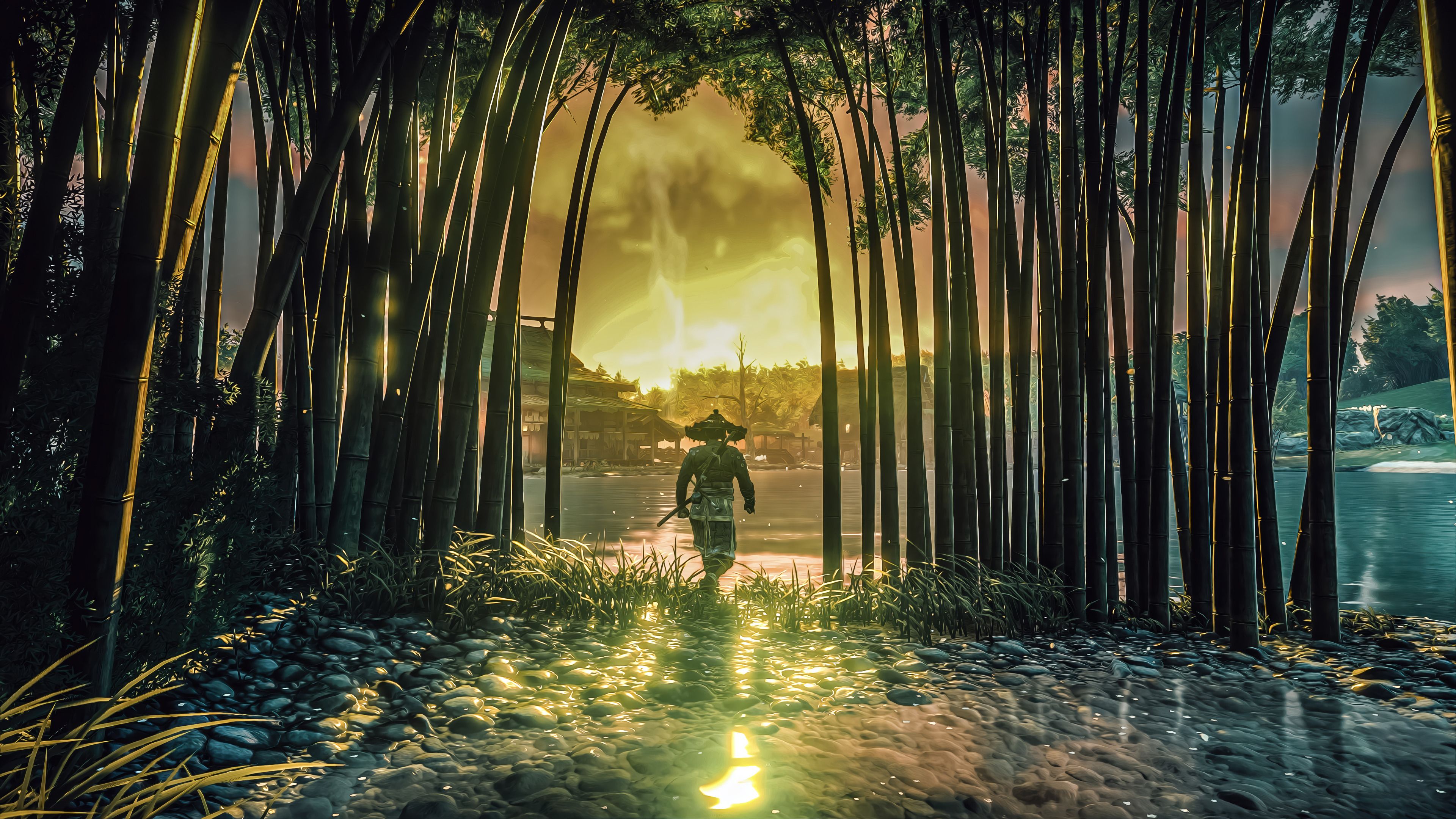 3840x2160 Ghost of Tsushima HD 4K Wallpaper PC & Phone
