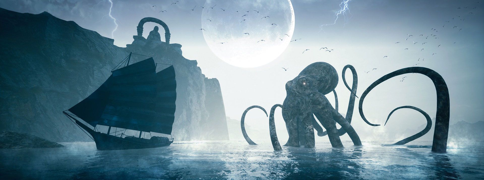 1920x717 of History's Most Dangerous Mythical Sea Monsters