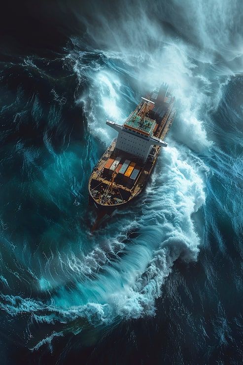 493x740 Dangerous sea Image