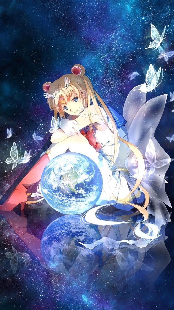 736x1308 4K Sailor Moon Wallpaper