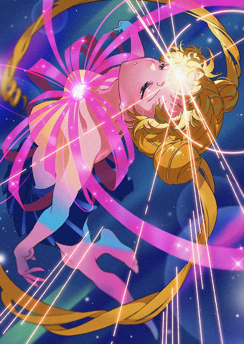 800x1128 Sailor Moon, comics, pink, HD phone wallpaper