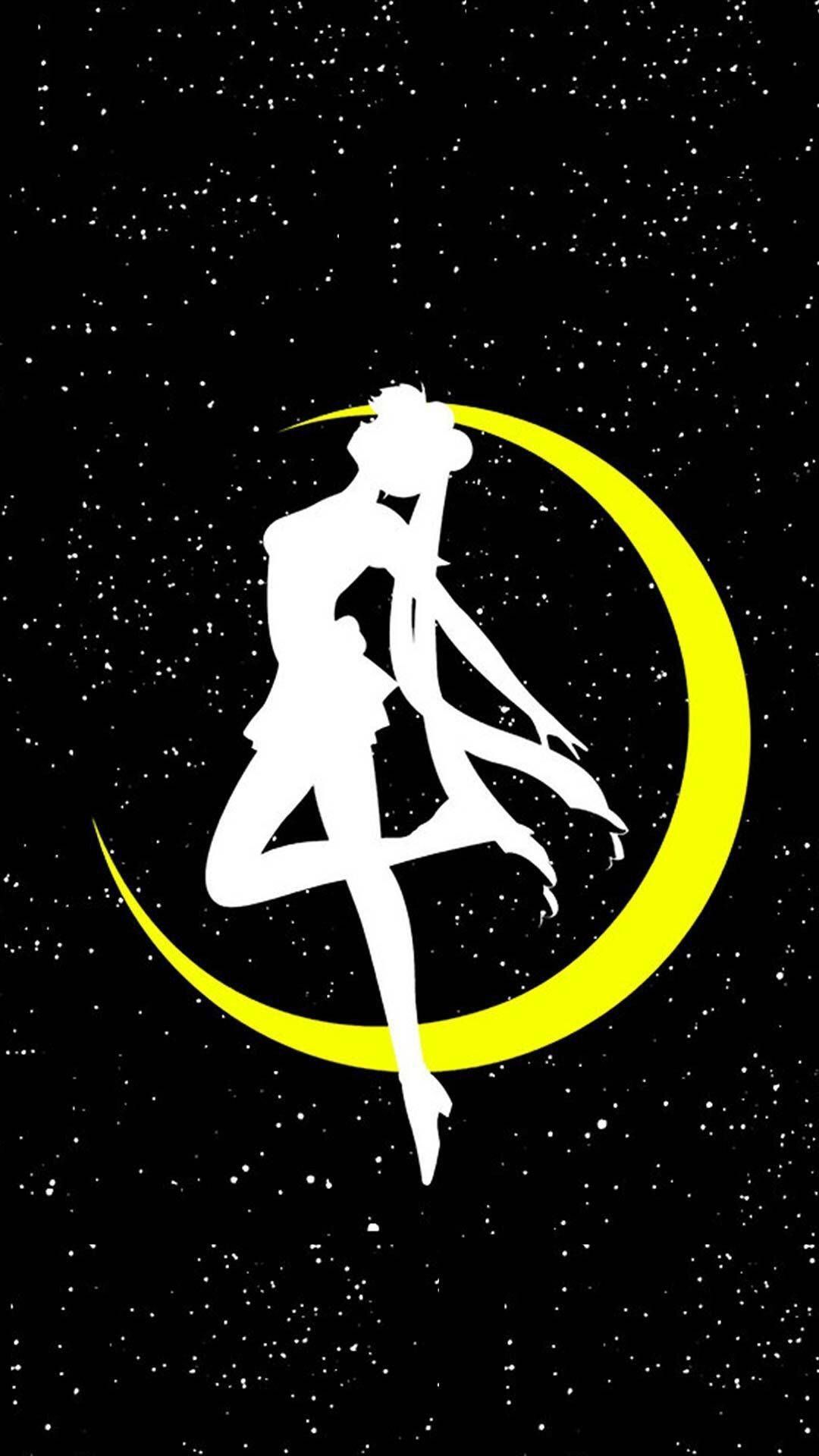 1080x1920 Sailor Moon Neon iPhone Wallpaper