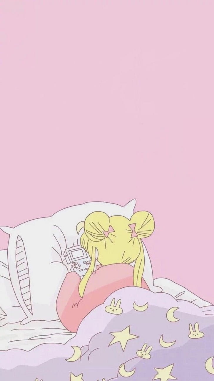 728x1294 HD wallpaper: anime, Sailor Moon, GameBoy