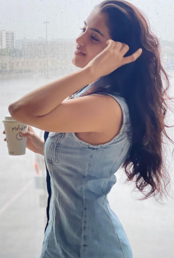 736x1087 Tunisha sharma pics. Bhavika sharma instagram, Bhavika sharma in madam sir, Denim core dress