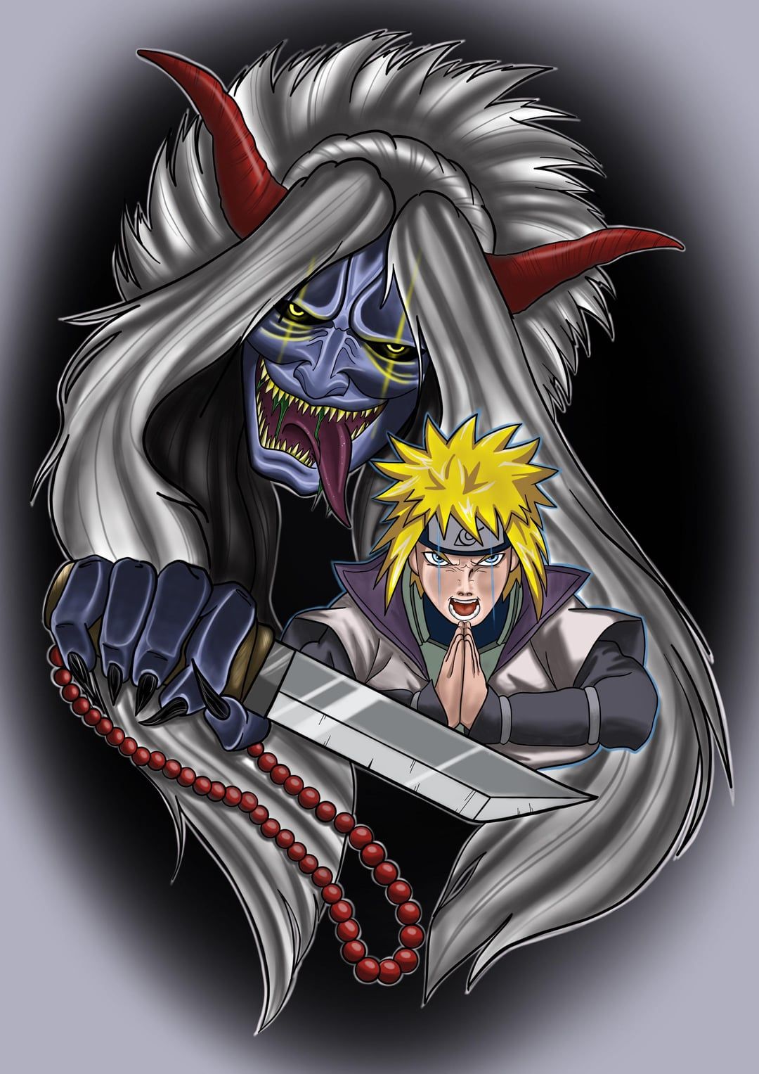 1080x1527 Did this commission for a fellow Naruto fan. Let me know what y'all think