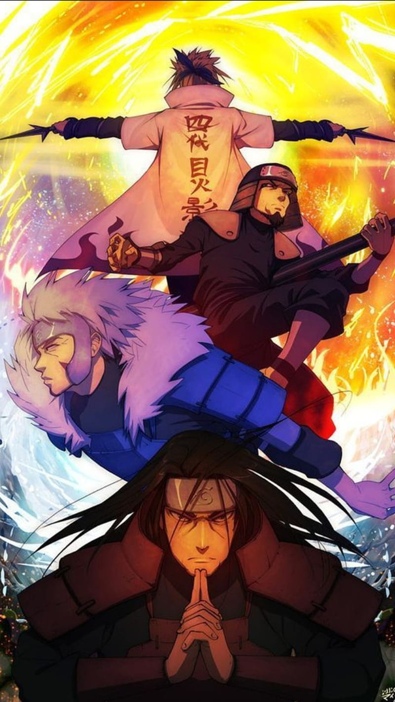 800x1422 Minatin, anime, asthethic, hokage, minato, naruto, sasuke, HD phone wallpaper