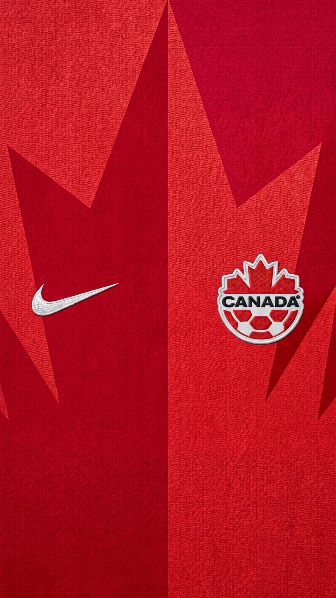 1080x1920 Canada FIFA World Cup 2026 Home Jersey Wallpaper
