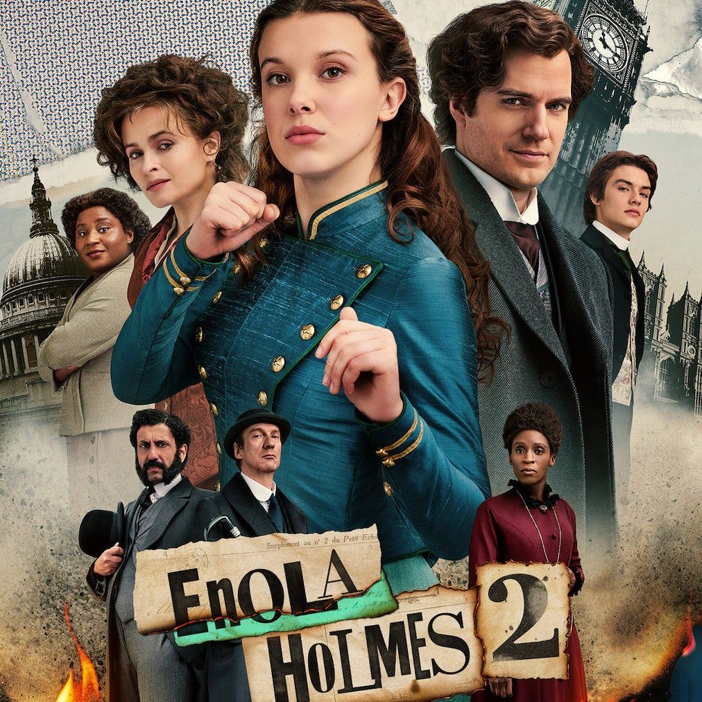 1012x1012 Enola Holmes 2 Wallpaper