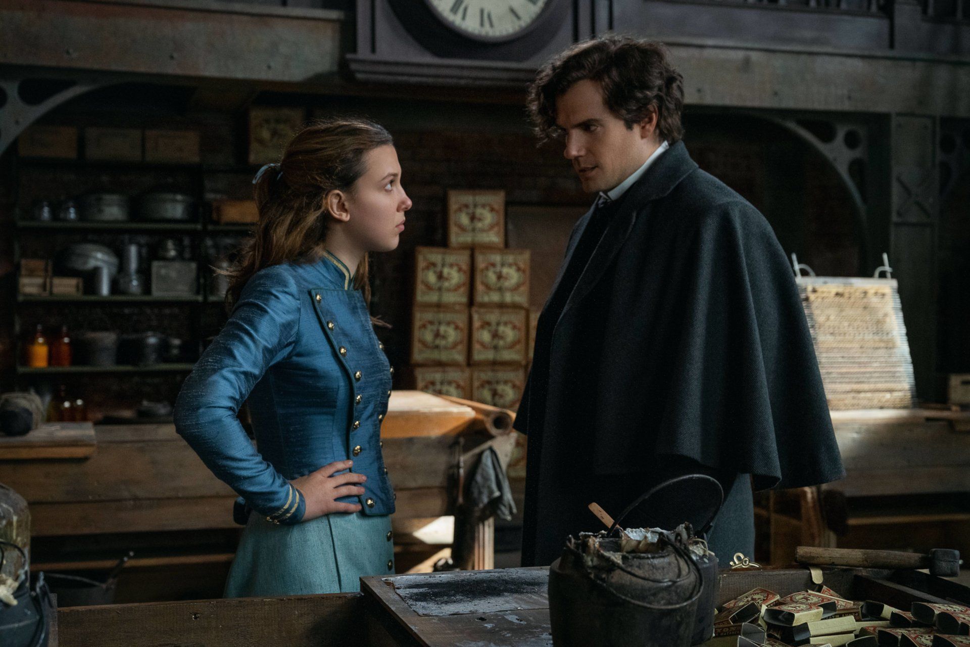 1920x1280 Download Henry Cavill Millie Bobby Brown Movie Enola Holmes 2 Sherlock Holmes HD Wallpaperx1280