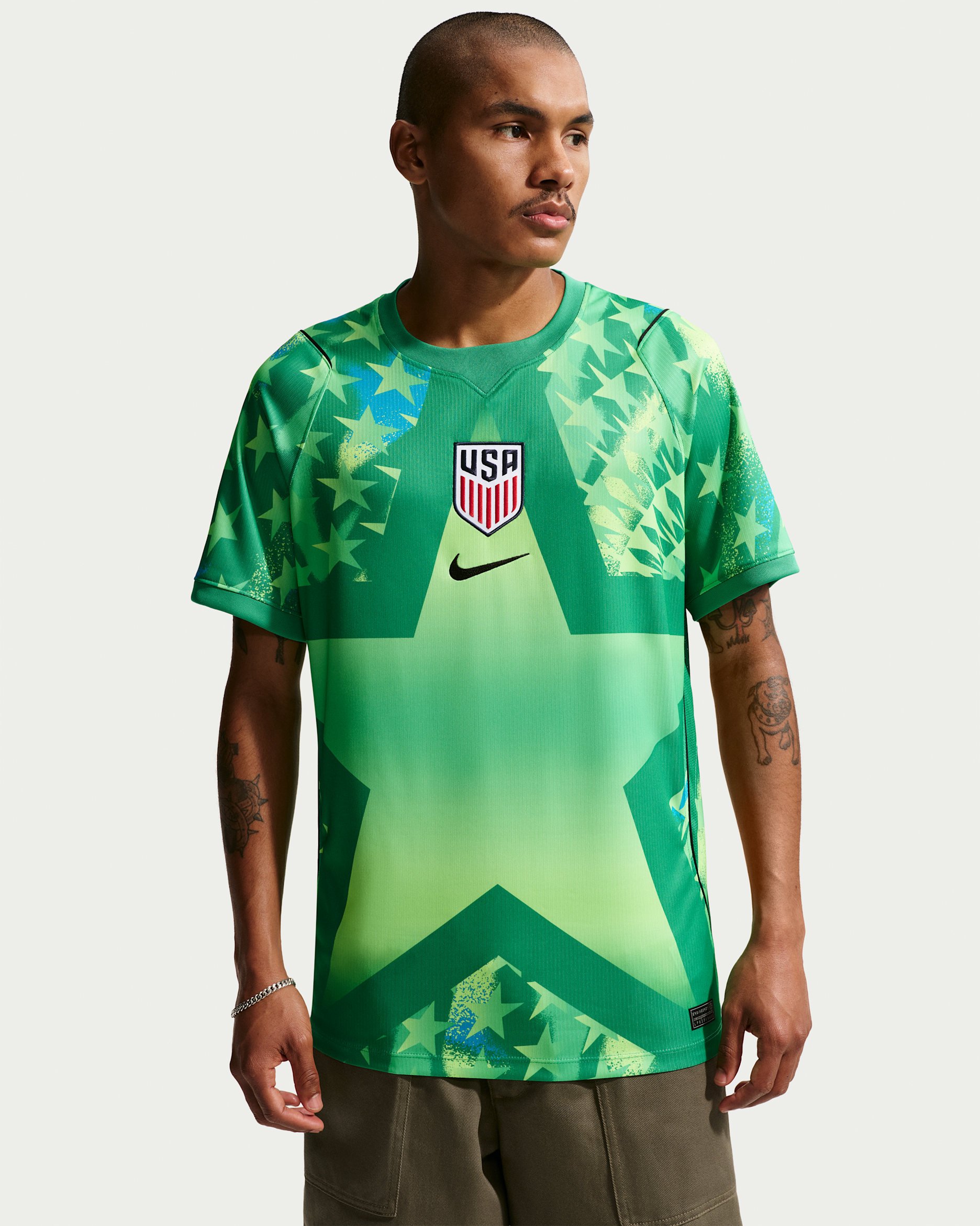 1872x2340 USMNT 2026 Stadium Goalkeeper Men's Nike Dri FIT Soccer Replica Short Sleeve Jersey.