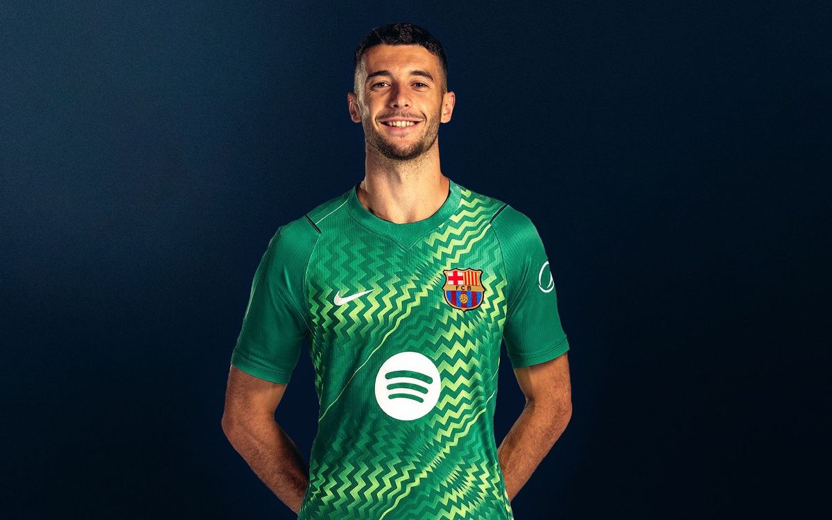 1200x750 Joan Garcia 2026 Player Page. Goalkeeper. FC Barcelona Official Website