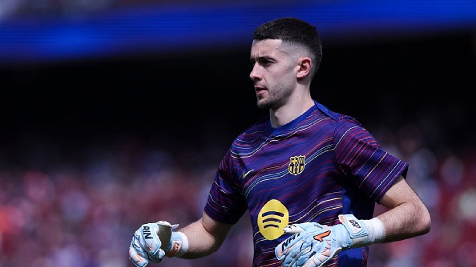 1600x900 Arsenal's David Raya heaps praise on Barcelona's star goalkeeper Joan Garcia, says 'he's a good guy'