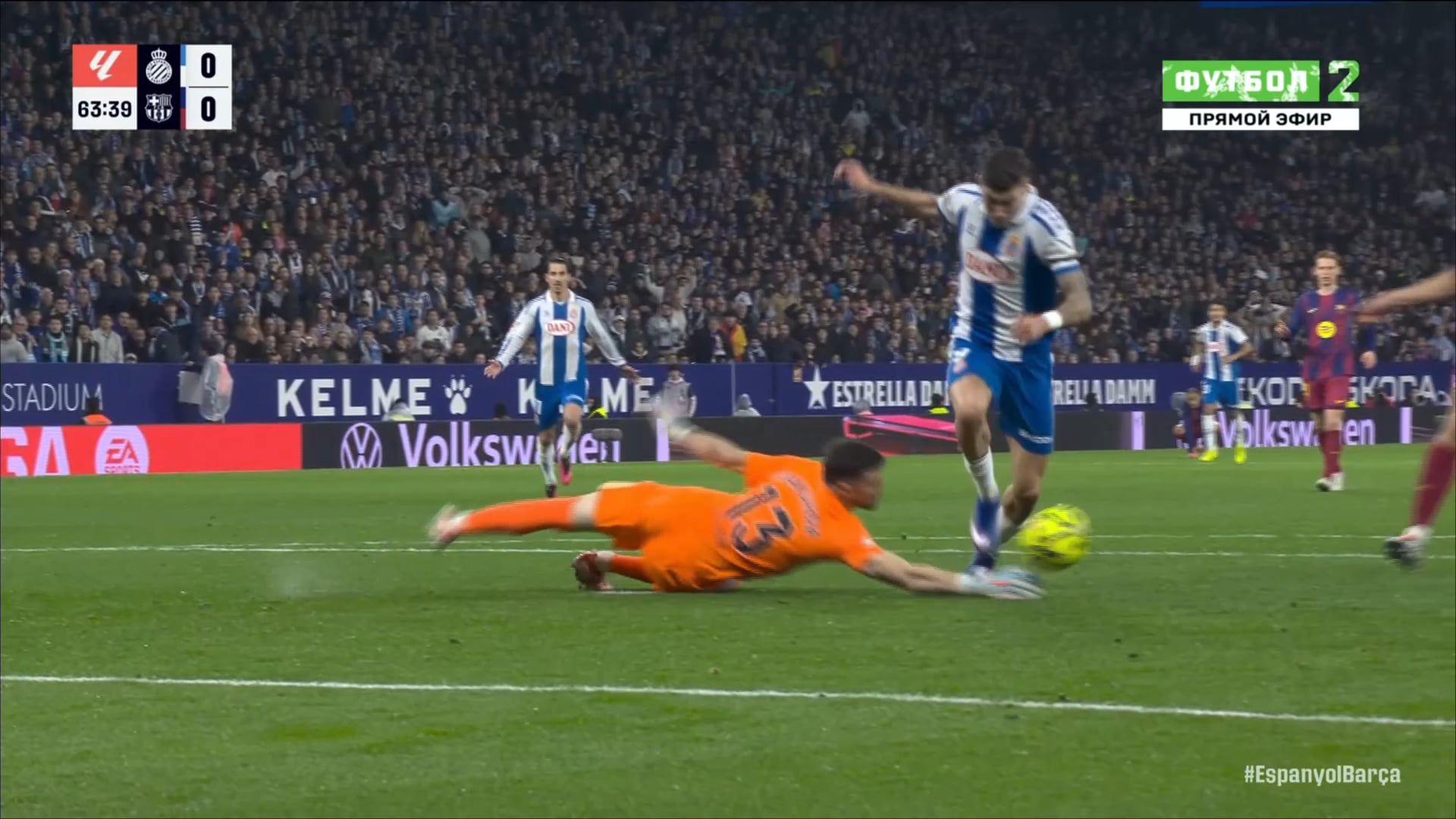 1920x1080 Joan Garcia great save vs Espanyol 63'