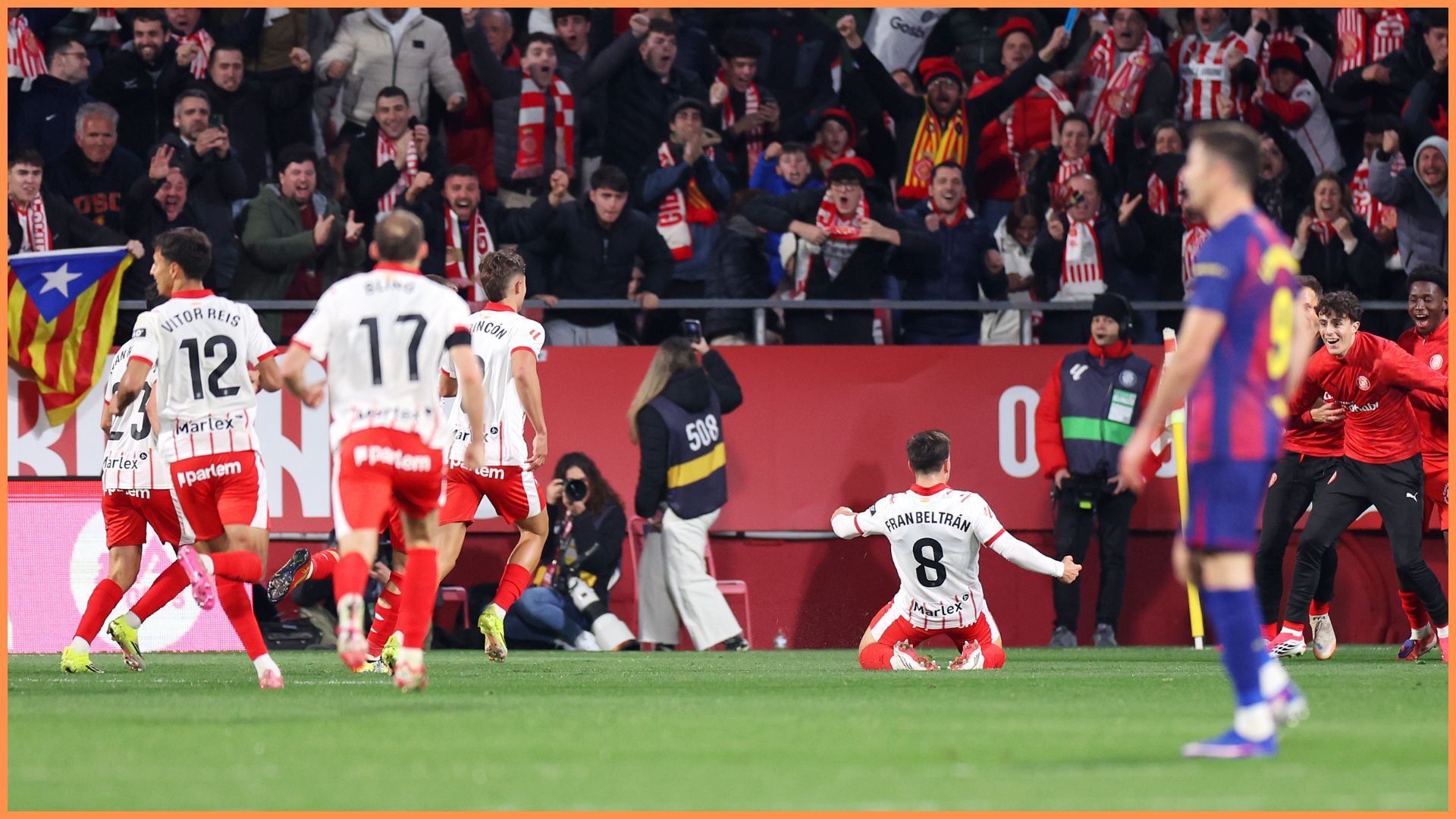 1920x1080 Joan Garcia 9. Yamal 5.0. Girona 2 1 Barcelona: Player Ratings