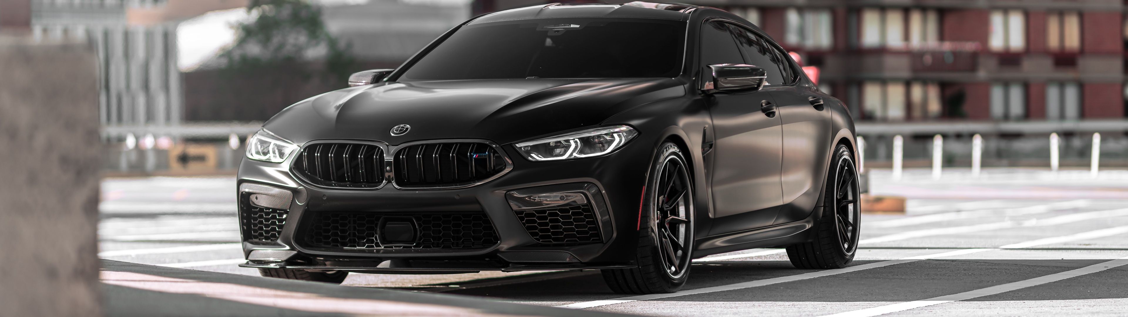 3840x1080 BMW M8 Wallpaper 4K, High Performance Sedan, Coupe, 5K