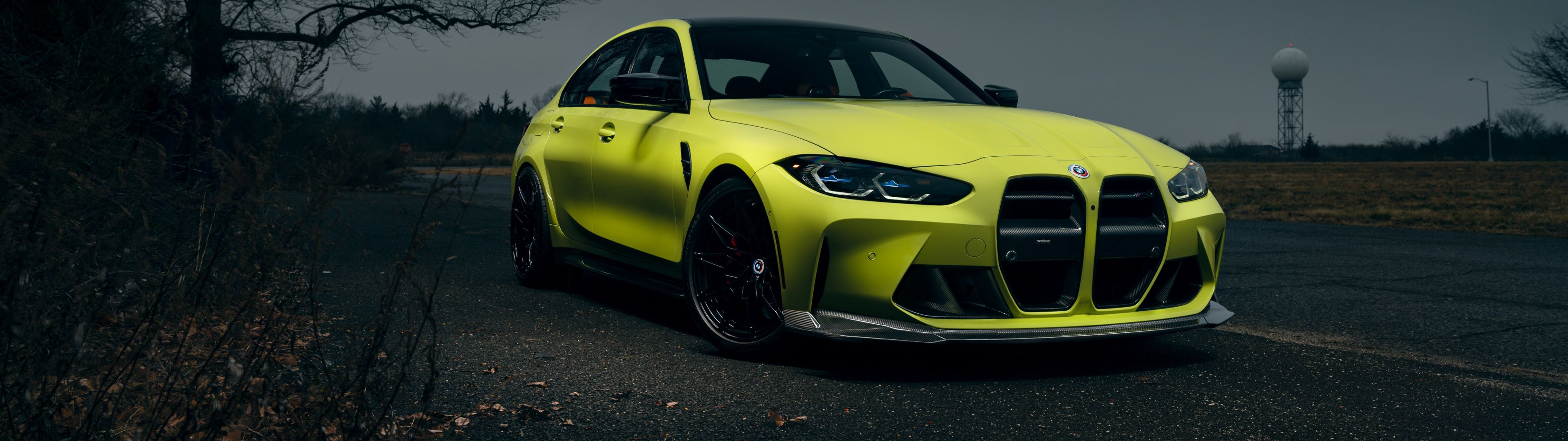 3840x1080 BMW M3 Competition Wallpaper 4K, Custom tuning