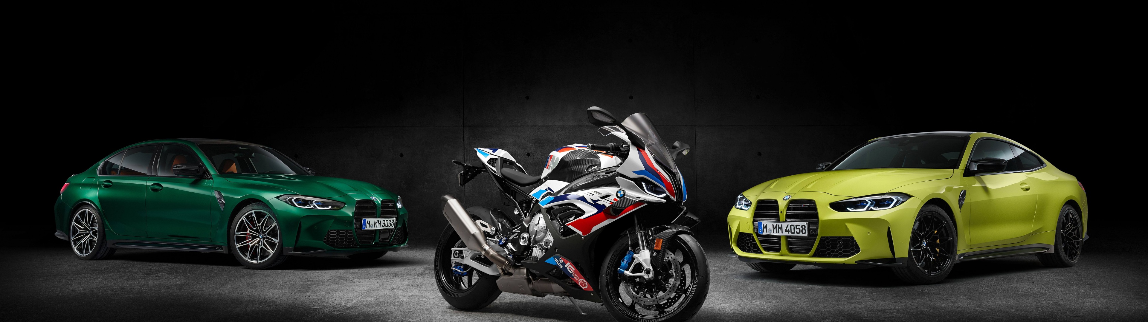 3840x1080 BMW M 1000 RR Wallpaper 4K, BMW M3 Competition