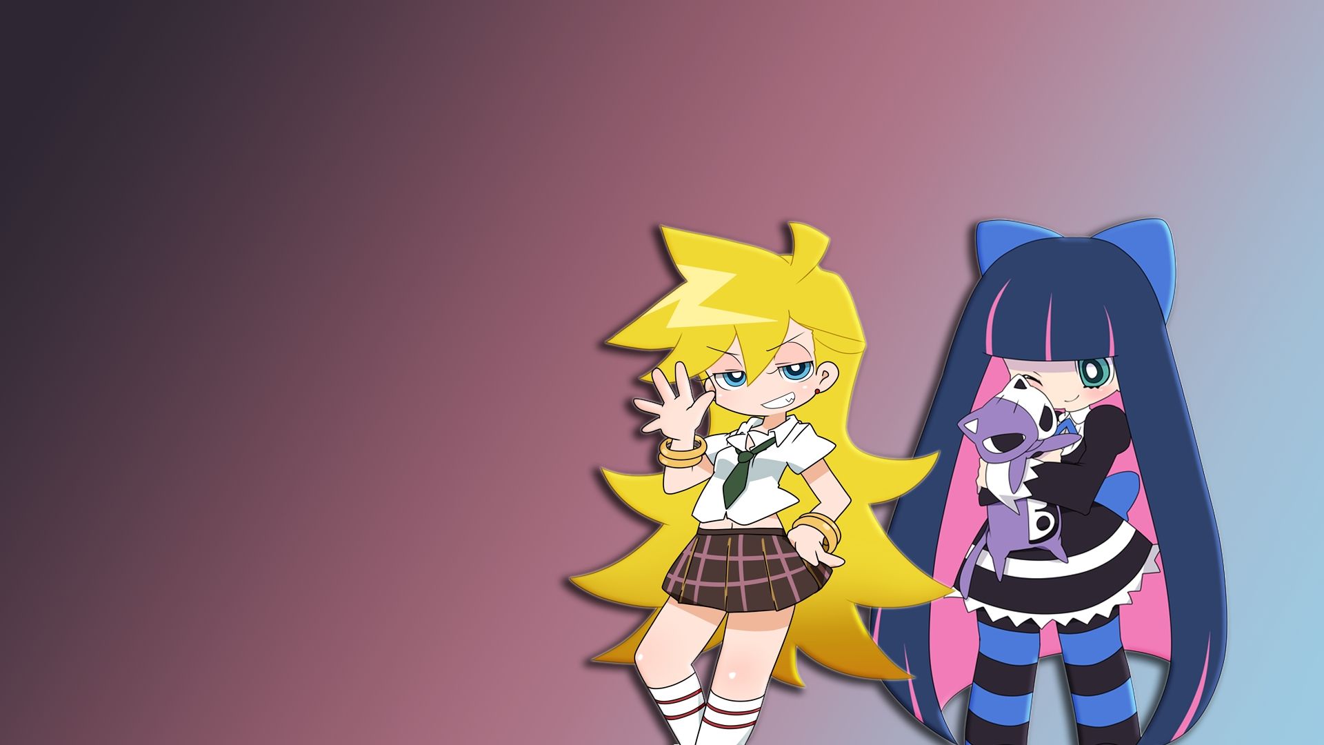 1920x1080 Panty and Stocking With Garterbelt HD Wallpaper Anime Image Board