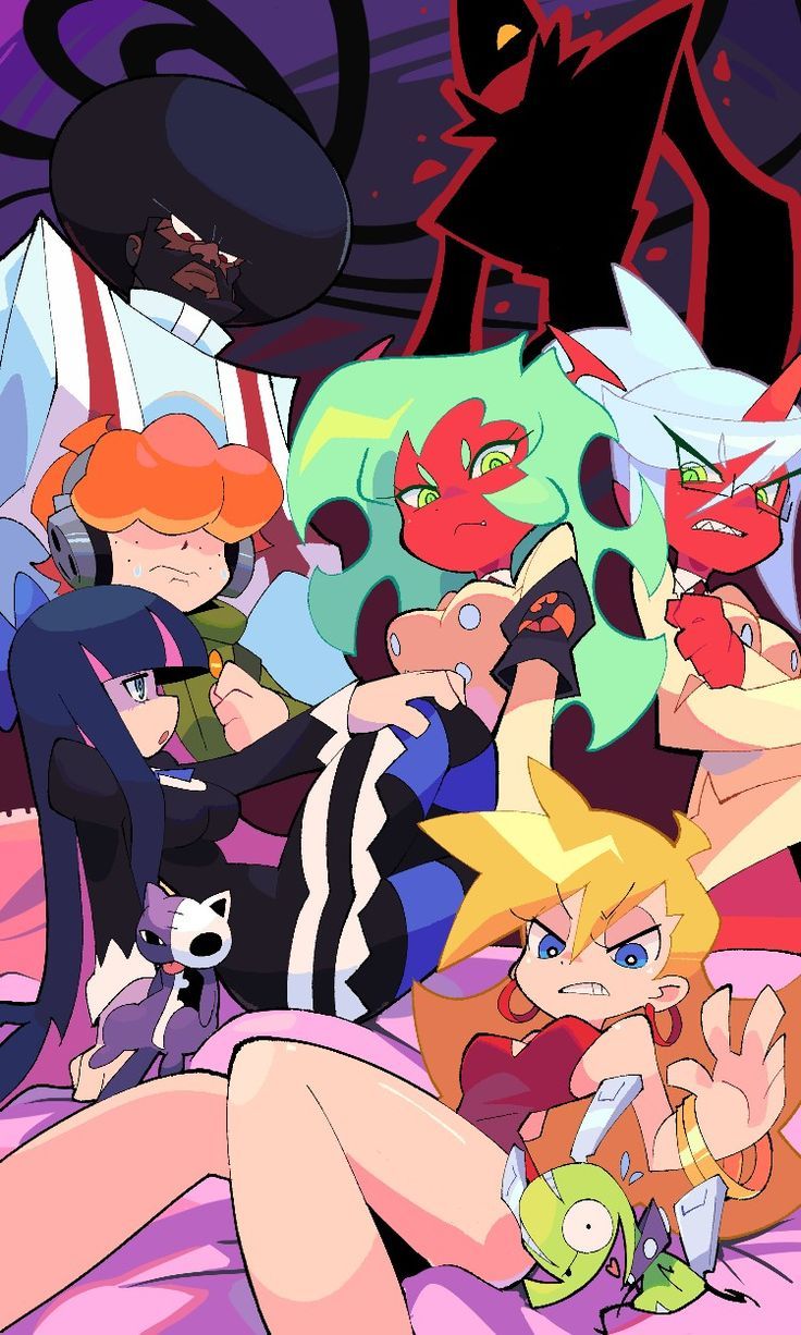 736x1226 Panty and stocking with garterbelt wallpaper. Panty and stocking wallpaper phone, Panty and stocking anime