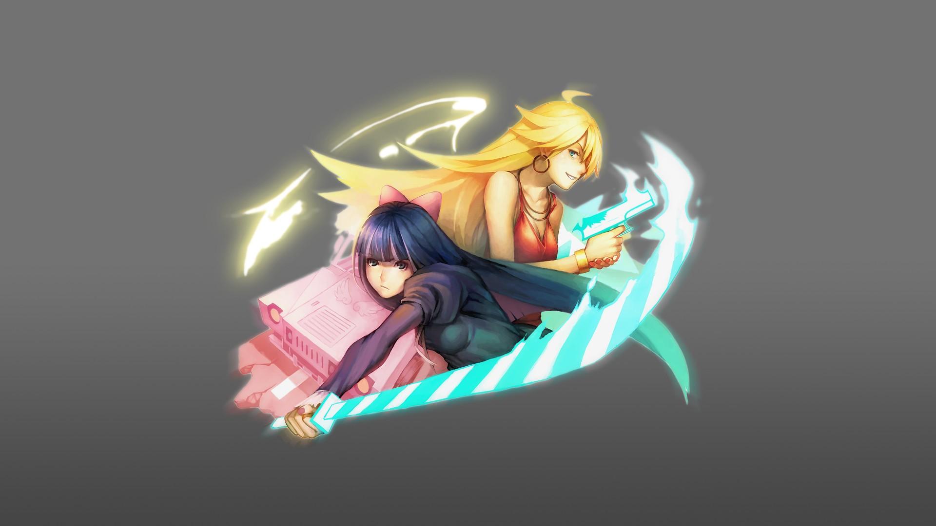 1920x1080 Panty & Stocking With Garterbelt Wallpaper
