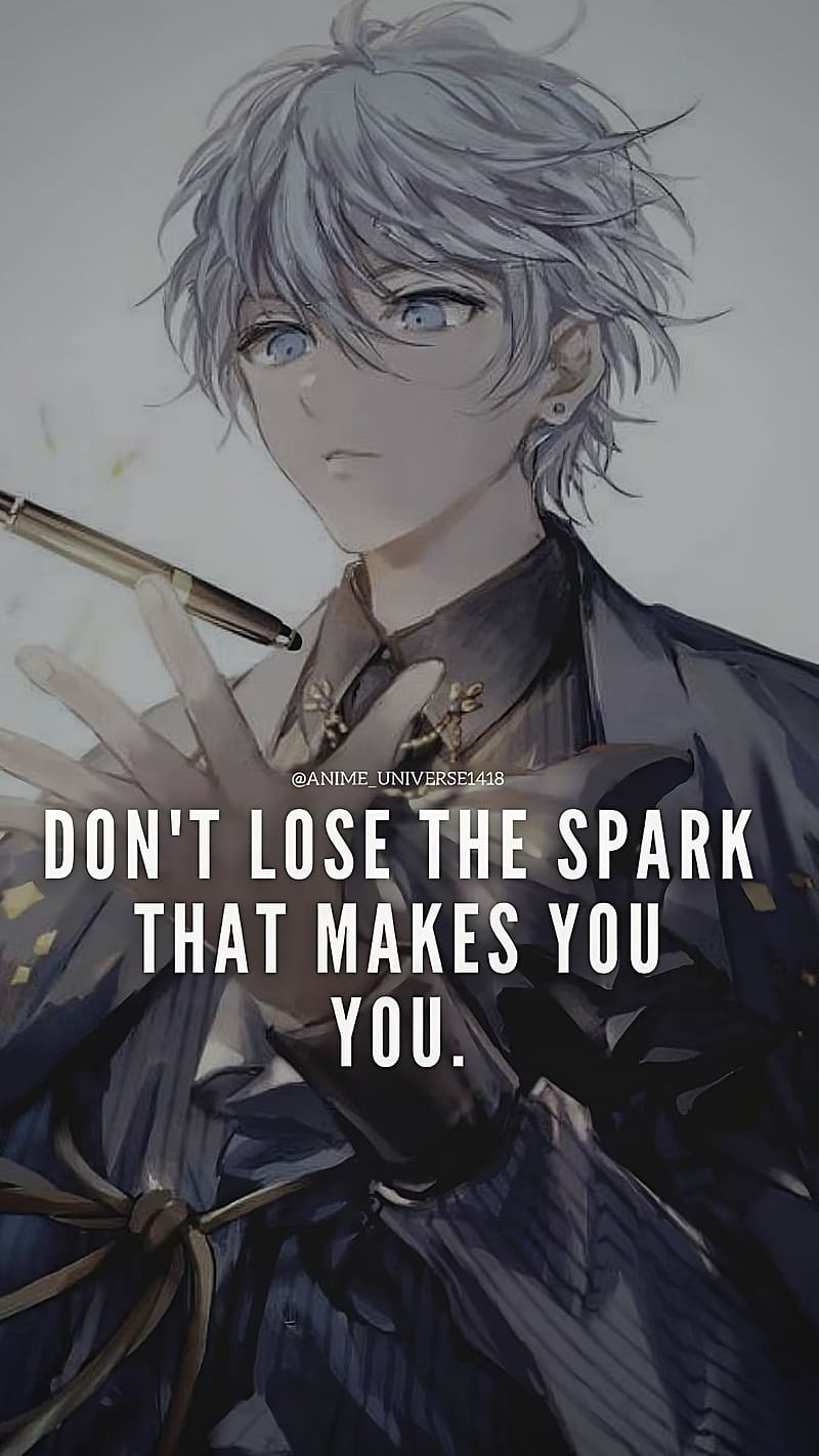 800x1422 Anime Quotes, don t lose, quotes, HD phone wallpaper