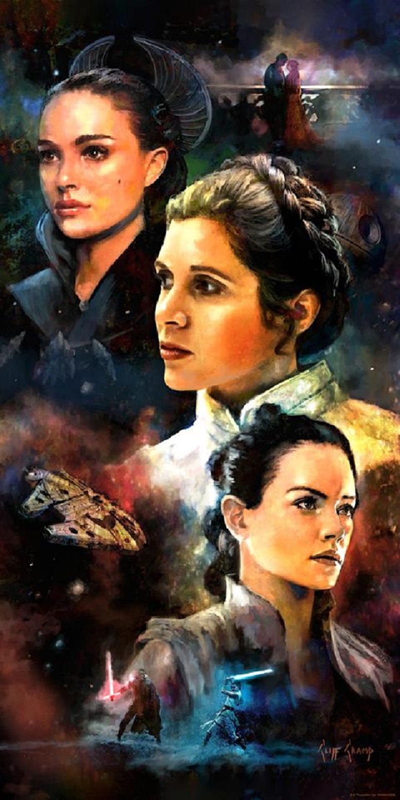 800x1600 HD padme wallpaper