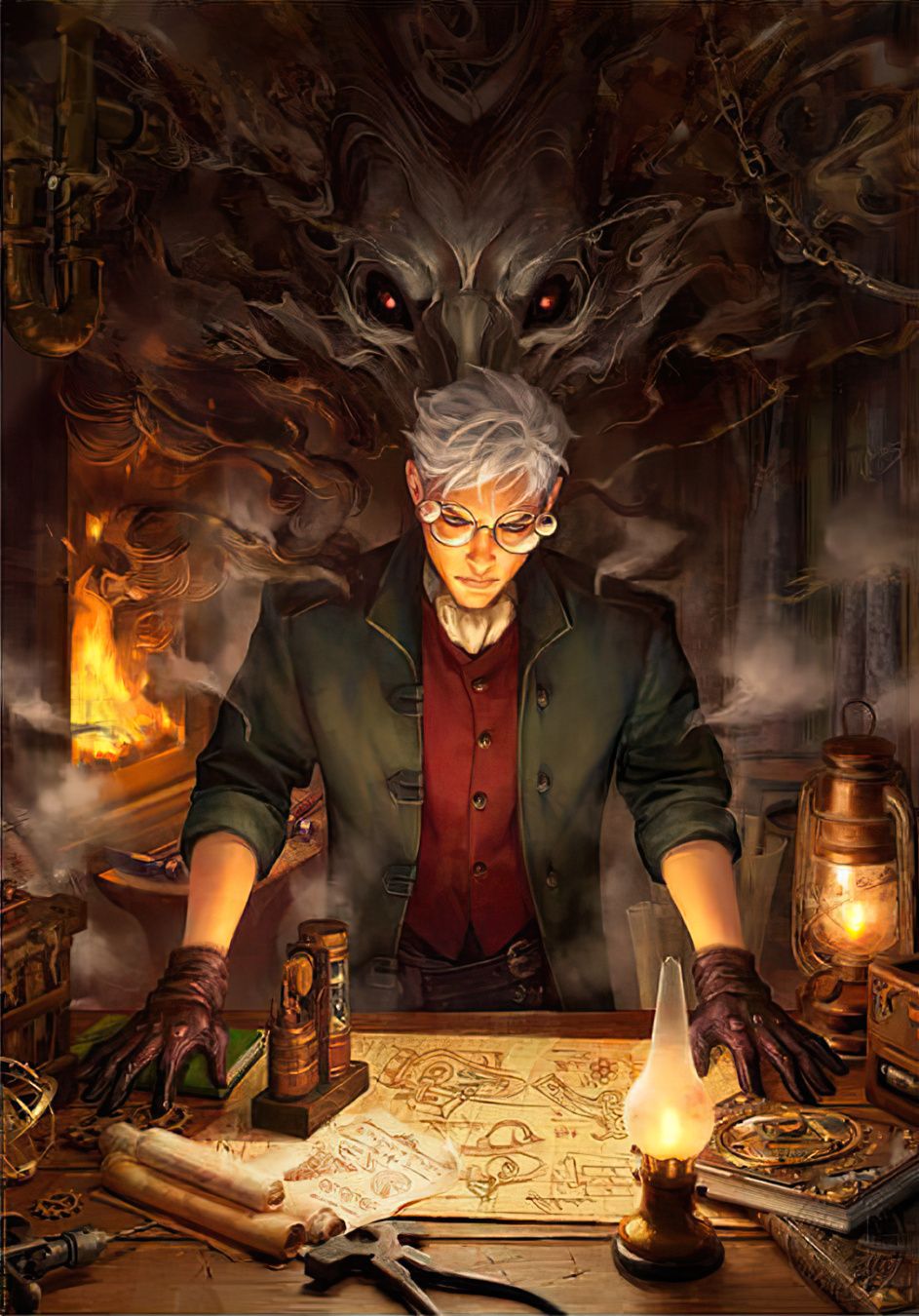 943x1350 The Geeky Nerfherder: #CoolArt: 'Critical Role: Percival de Rolo' print by Livia Prima through Sideshow Art Prints