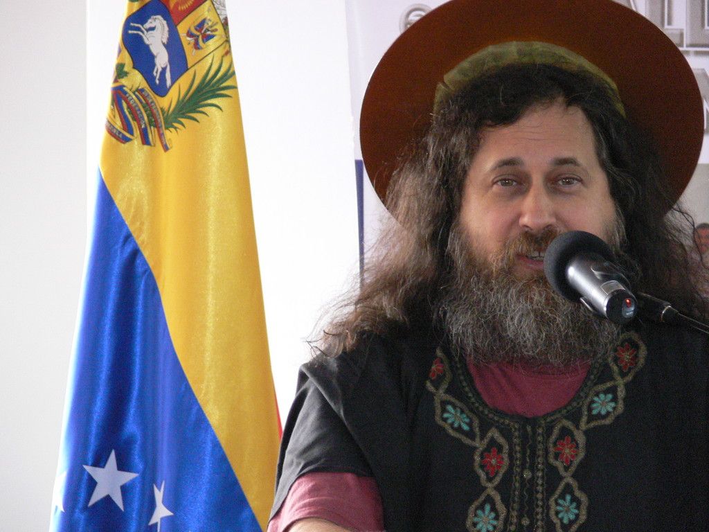 1024x768 Richard Stallman at MCT (Caracas, Venezuela)