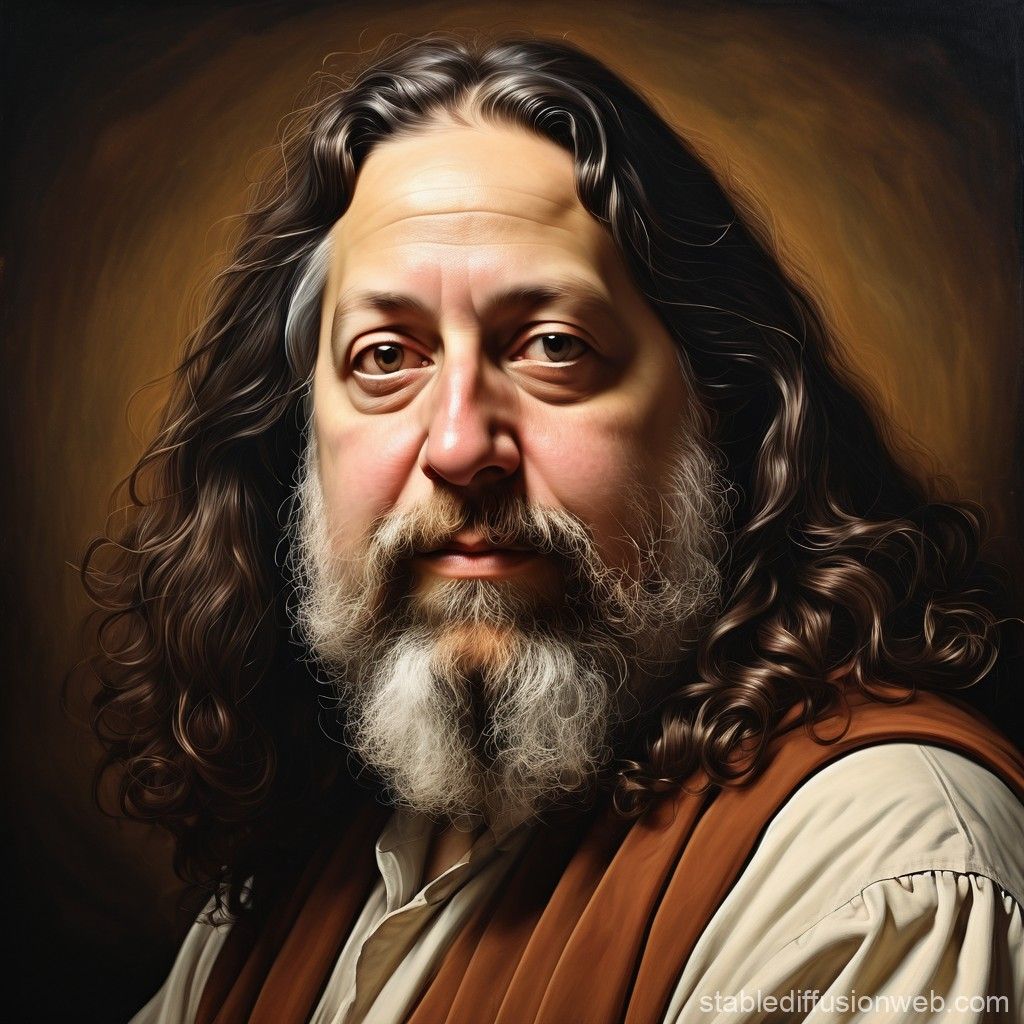 1024x1024 richard stallman as jesus Prompts. Stable Diffusion Online