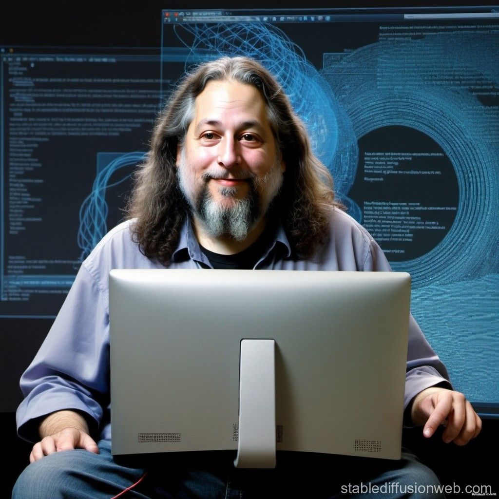 1024x1024 richard stallman like jesus illuminatus Prompts. Stable Diffusion Online