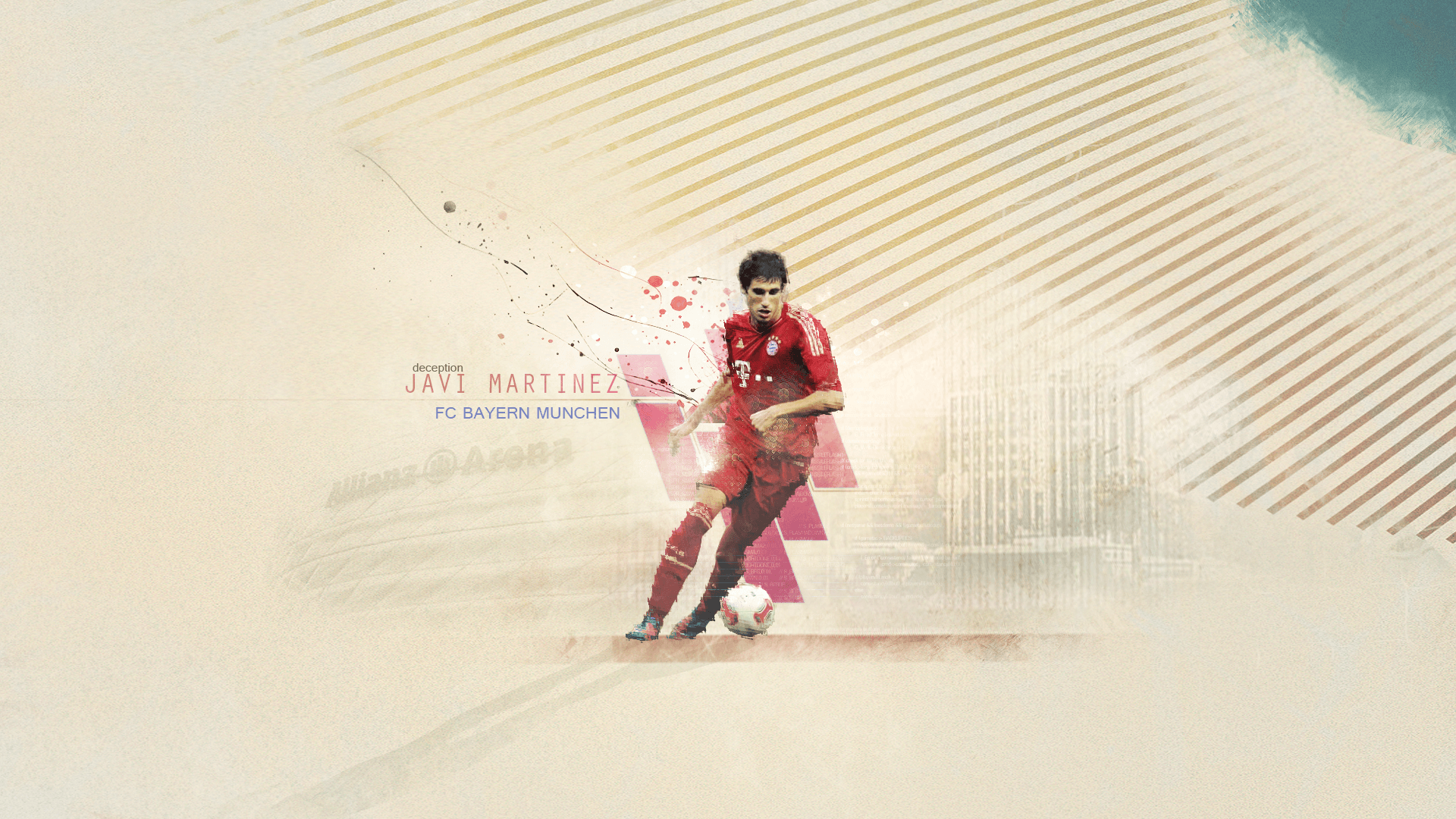 1920x1080 Javi Martínez Wallpaper