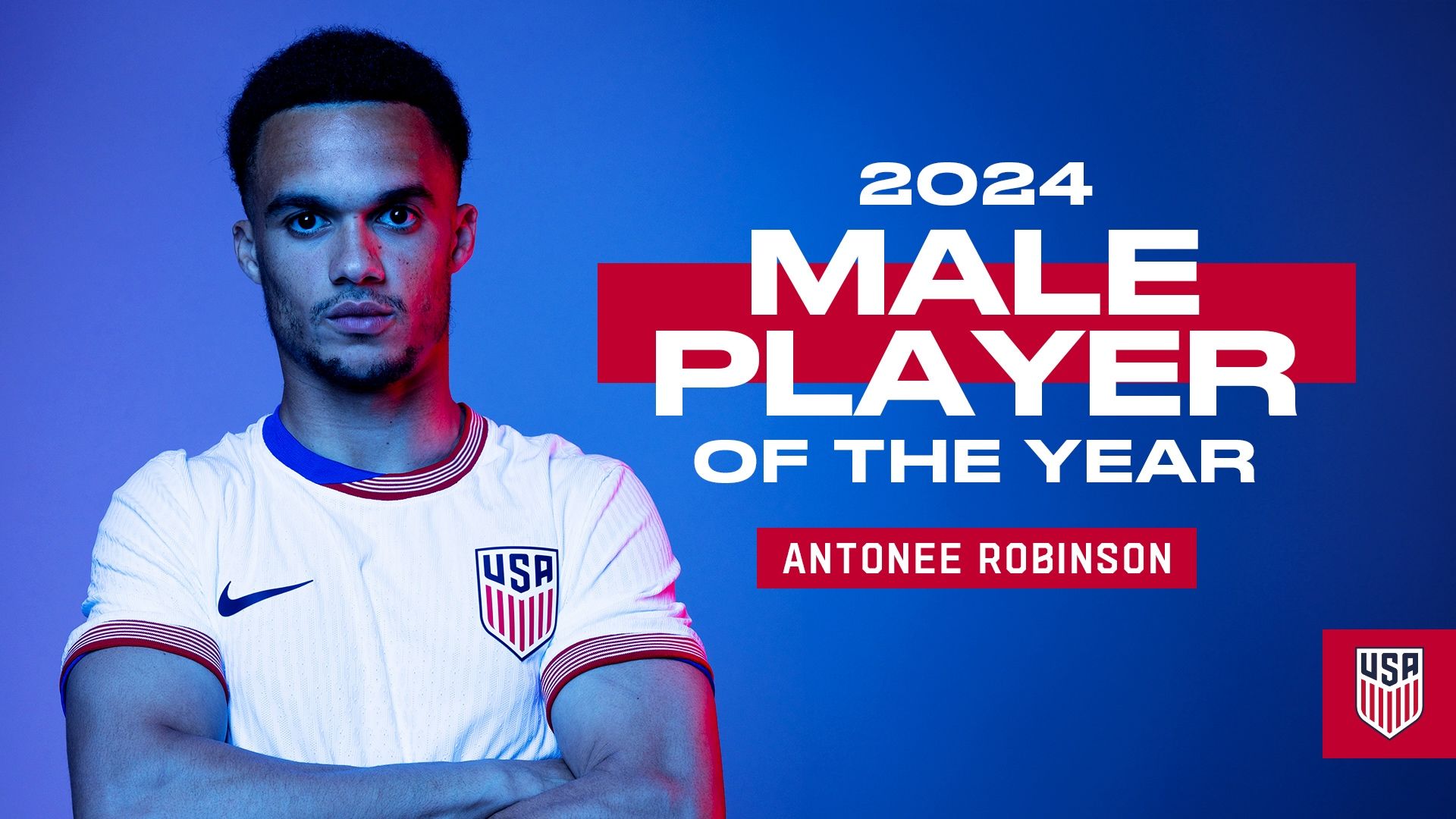 1920x1080 Antonee Robinson Voted 2024 U.S. Soccer Male Player of the Year. U.S. Soccer Official Website