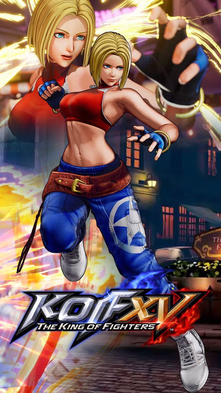 736x1308 Blue Mary Kof XV