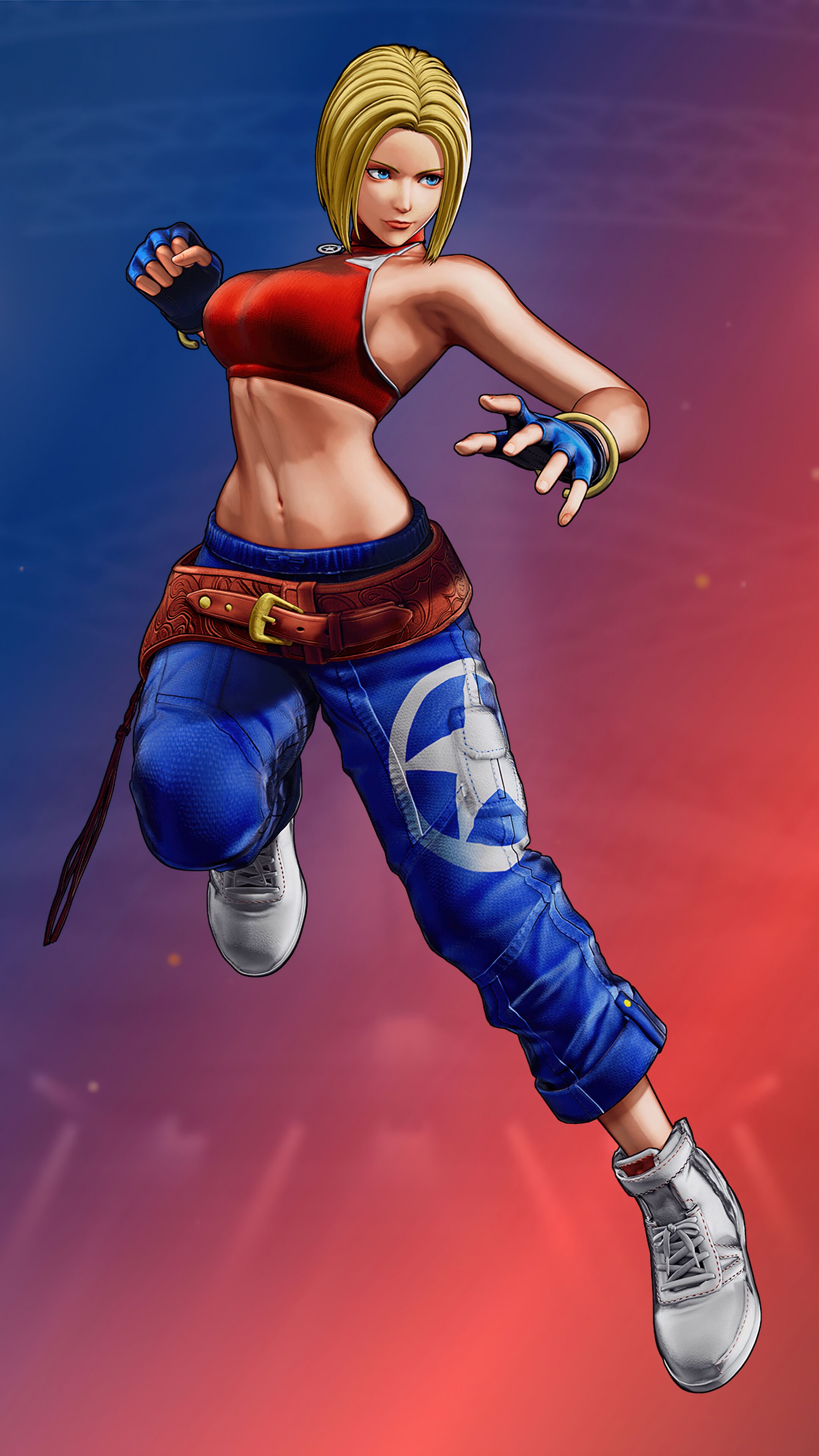 2160x3840 Blue Mary The King of Fighters XV 4K Wallpaper iPhone HD Phone f