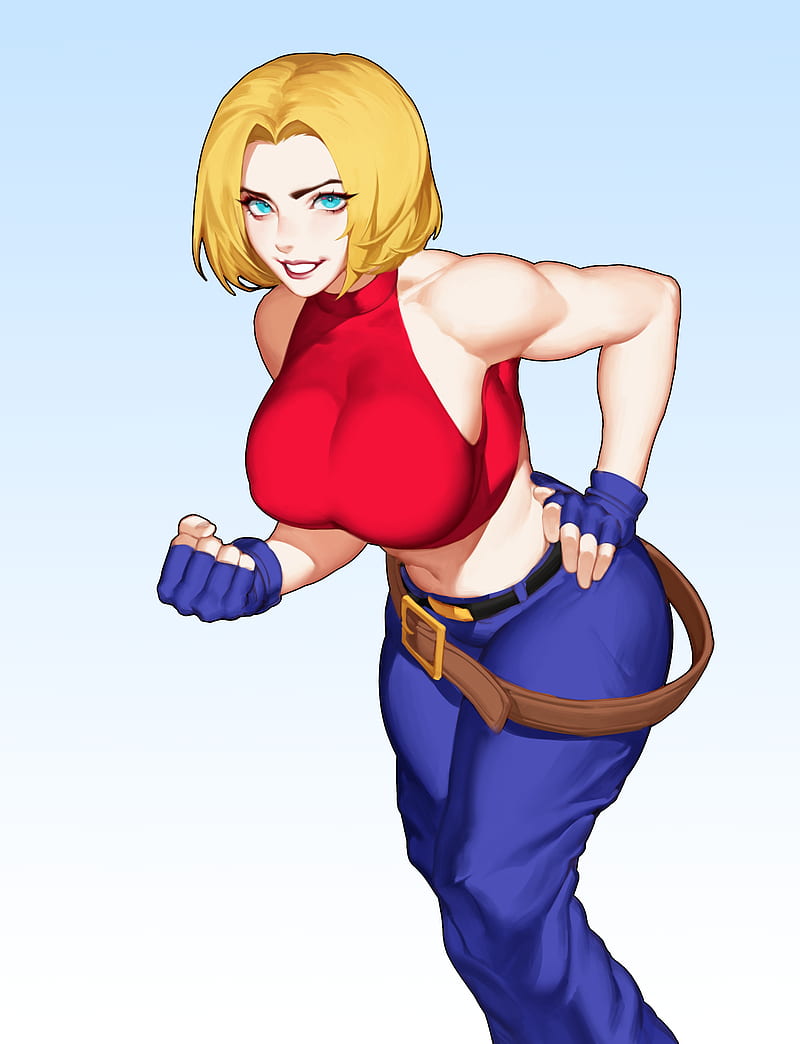 800x1044 HD anime girls king of fighters blue mary wallpaper