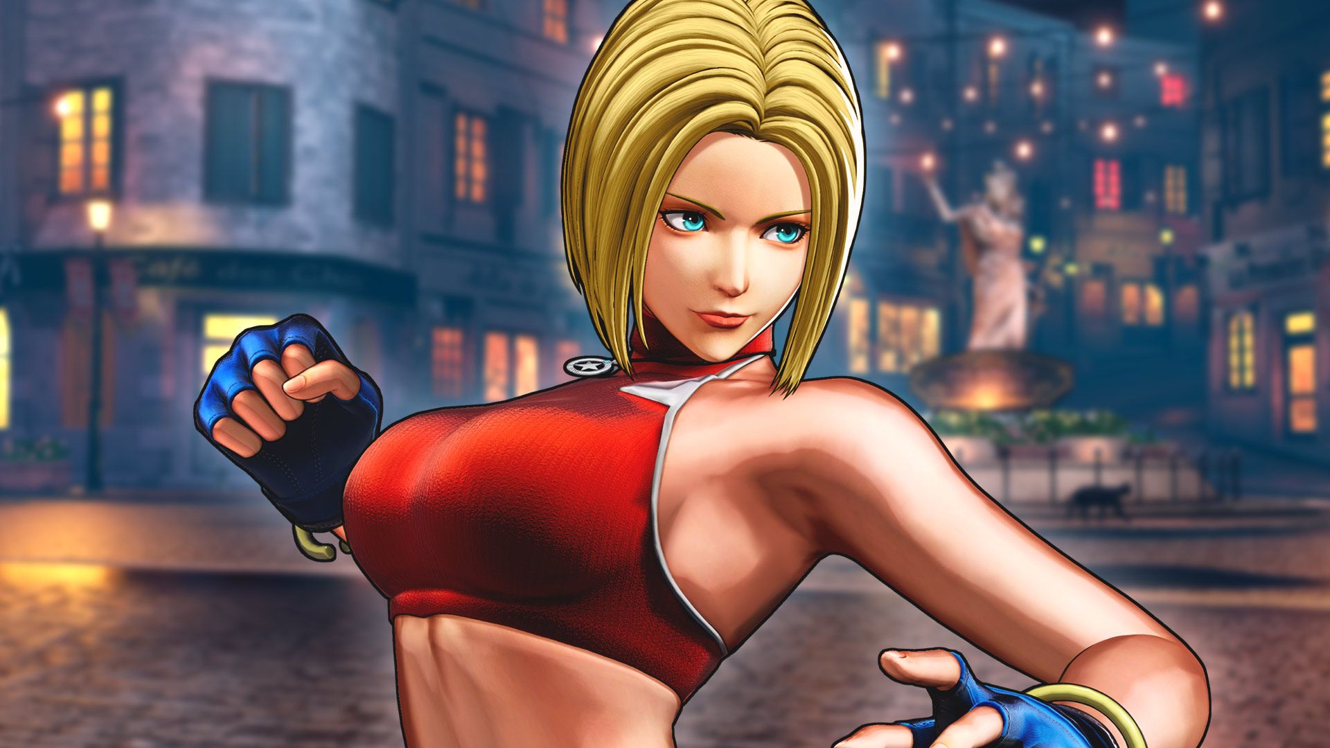 1920x1080 Download Blue Mary Video Game The King Of Fighters XV HD Wallpaperx1080
